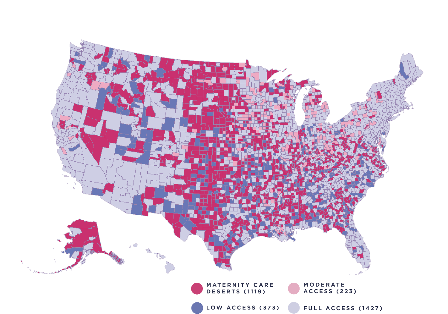 Maternity Care Deserts Improve Rural Maternal